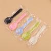 Disposable Individually Wrapped Plastic Sporks (1000 Count)