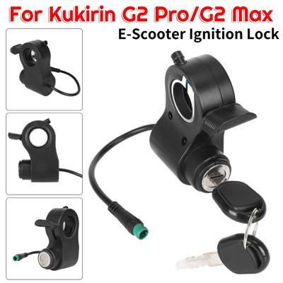Pro elektrickou koloběžku Kukirin G2 Pro/G2 Max Zámek zapalování s klíčem 5pinový Akcelerátor/plyn pro e-koloběžku Vypínač napájení pro e-koloběžku