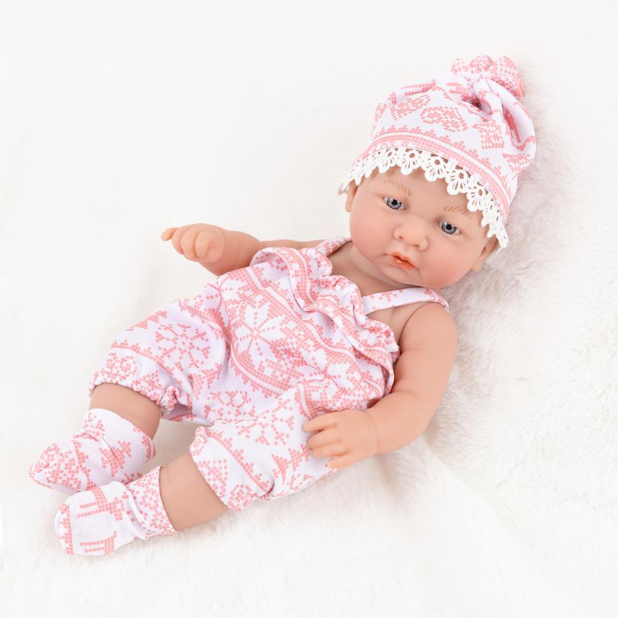 

30 см моющаяся реалистичная мягкая расписанная вручную кукла-реборн для детей, сопровождающая игровую куклу 30CM