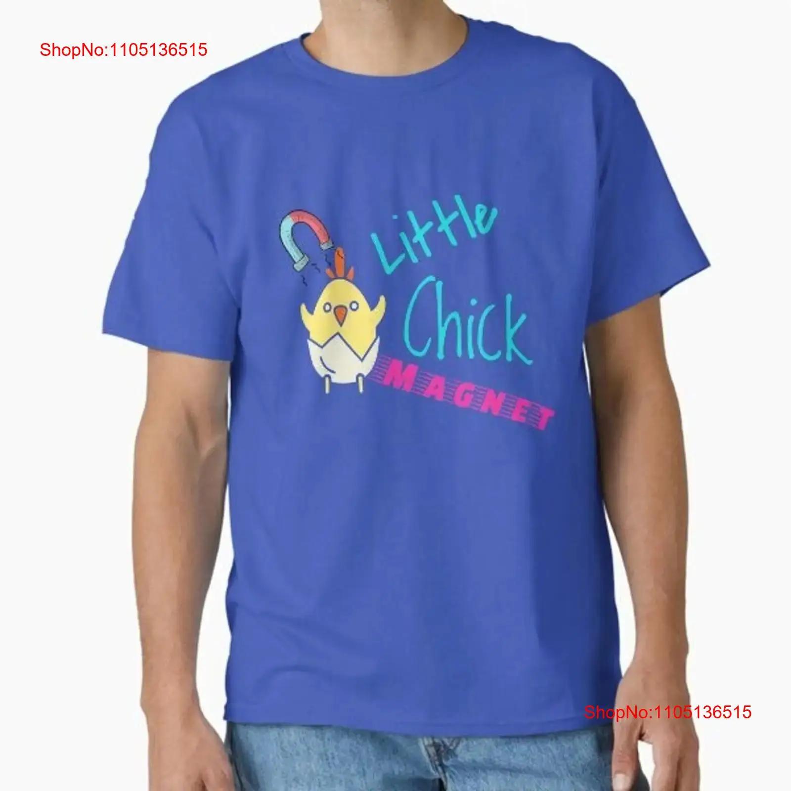 

Little chick magnet Classic T Shirt Made in US AUS Size S 2XL vintage Washed Stretched Comfortable fashion Soft streetwear S разноцветный