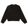 Bluetail Standard Fit Round Wool Blend Cardigan Azh2ck02bk
