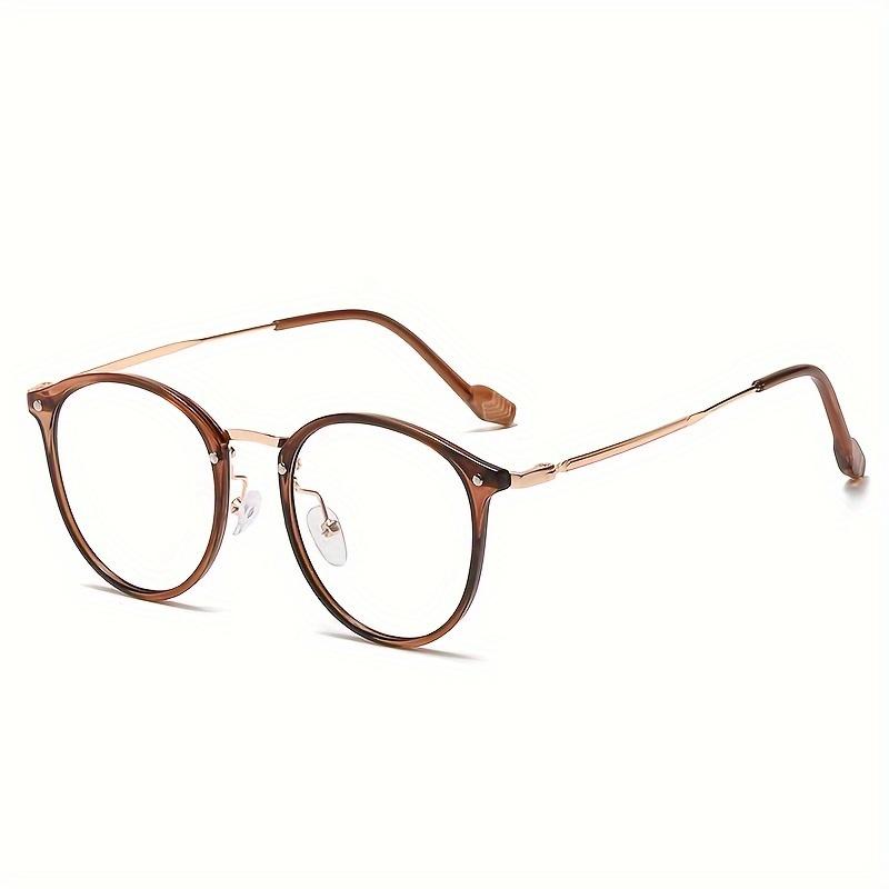 New Ultra-Lightweight Metal Glasses Frame Day And Night Color Change Anti-Blue Light Glasses