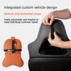 Breathable Car Seat Headrest Height Adjustable Back Support Pillow Cloud Cotton Neck Pillow  Travel