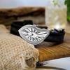 New Luxury Irregular Crash Melting Twist Watches Men's High Quality Genuine Leather Advanced Creative Design Paris Wristwatches