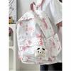 Tie-dye Niche Ins Style Schoolbag Simple and High School Students Backpack
