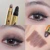 FOMIX Dual-Color Iridescent Eyeshadow Stick: Smudge-Proof, Pearlescent, Brightening, Pigmented Highlighter for Under-Eye and Shadow.