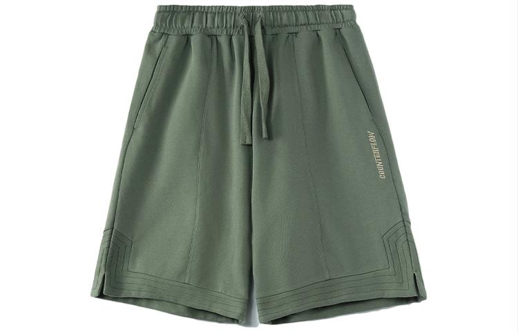 Li Ning CF Tracing Casual Shorts Men s Gray Green AKSR669-4 XL