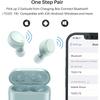 TOZO T6 Earphones, Bluetooth Wireless Earbuds, Mid-Low Frequencies, Warm Sound Quality, Compact, Lightweight, Comfortable, Built-in Microphone, AI Noi