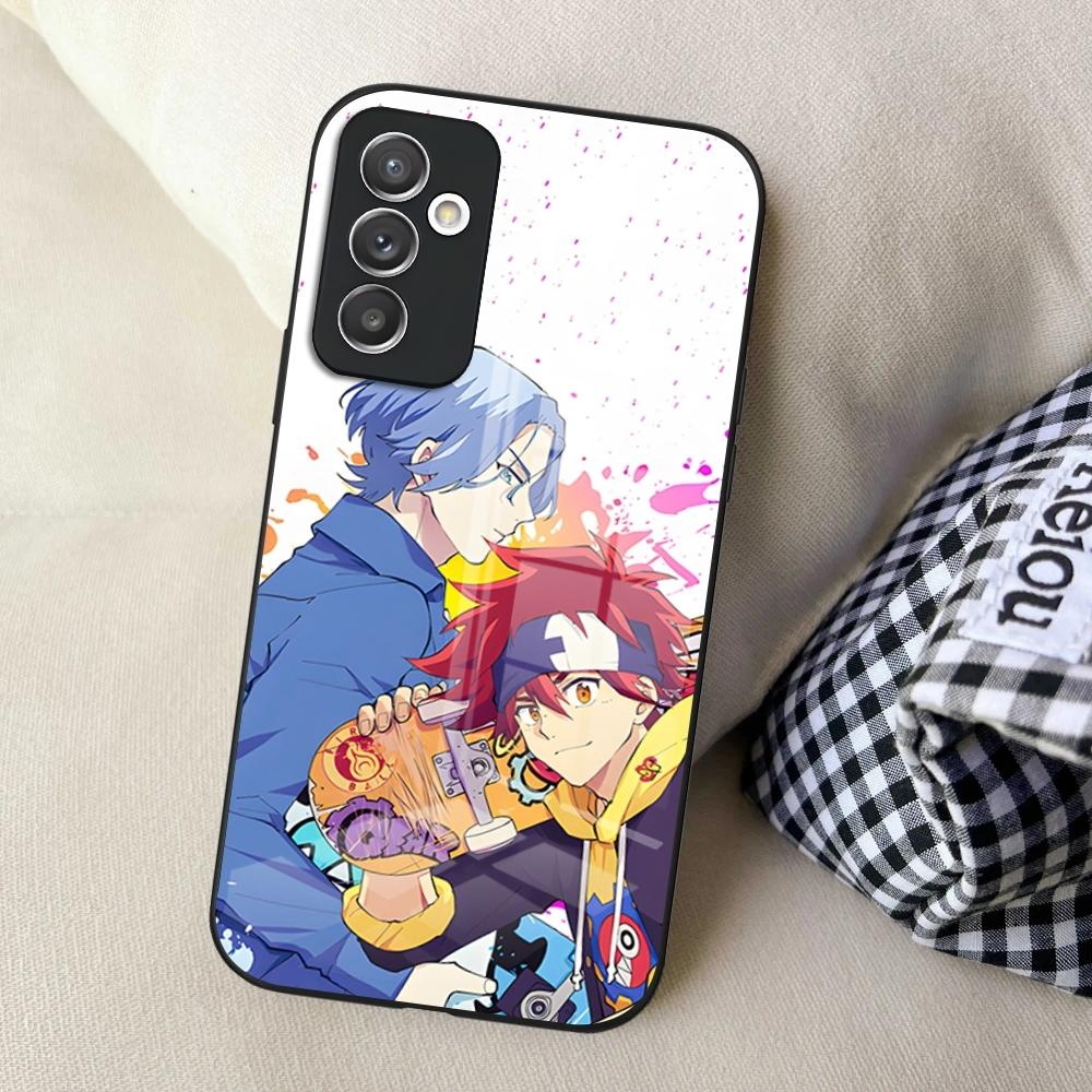 Anime Boy S-Sk8 The Infinity Phone Case For S25 Samsung S24 Ultra S23 Fe S22 Plus S20 S21 A16 A54 A34 A53 Glass Cover