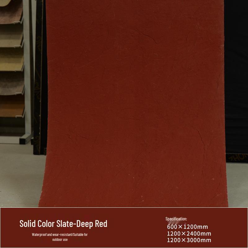 Slate Soft Ultra-thin Bendable Porcelain Panel for Indoor/Outdoor Walls