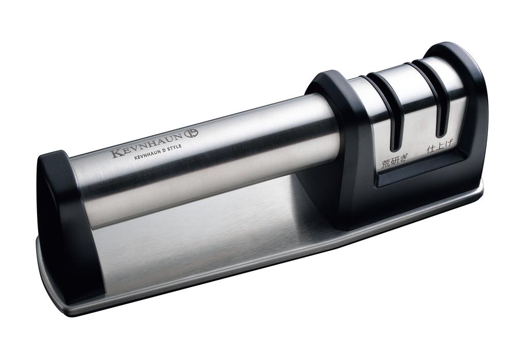 Kevnhaun Stainless Steel Knife 2 Types of Sharpening Stones for Rough Sharpening and Sharpness Stainless Steel Easy Operation KDS305 Sharpener,