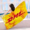 Fashion Logo D-DHL Microfiber Printed Beach Towel Mountain Climbing Yoga Beach Swimming Running Absorbent Soft Towel