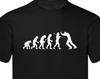 T-shirt a maniche corte Evolution Smettila di seguirmi Regalo per Lui Ragazzi Ragazze Camicia Regalo di Natale Compleanno Regali di Famiglia Regalo di Natale Tee Top