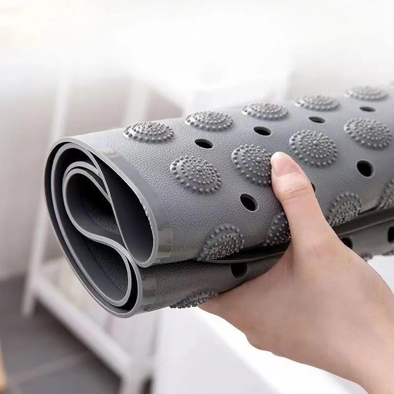 Anti-Slip Bathroom Mat - Massage Foot Pad for Shower, Bathtub & Toilet, Non-Slip Safety Floor Mat