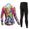 Riding Bicycle Jerseys Cycling Clothing Set Men/Women Long Sleeve Bicycle Clothes Suit