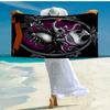 Ultra-Soft Beach Towel with The Nightmare Before Christmas Theme,Ideal for Pool - Camping, Diving - Perfect Travel Essential, Vibrant Beach Towel.