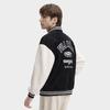 New FILA Baseball Jacket Men's Jet Black F11U439503FBK