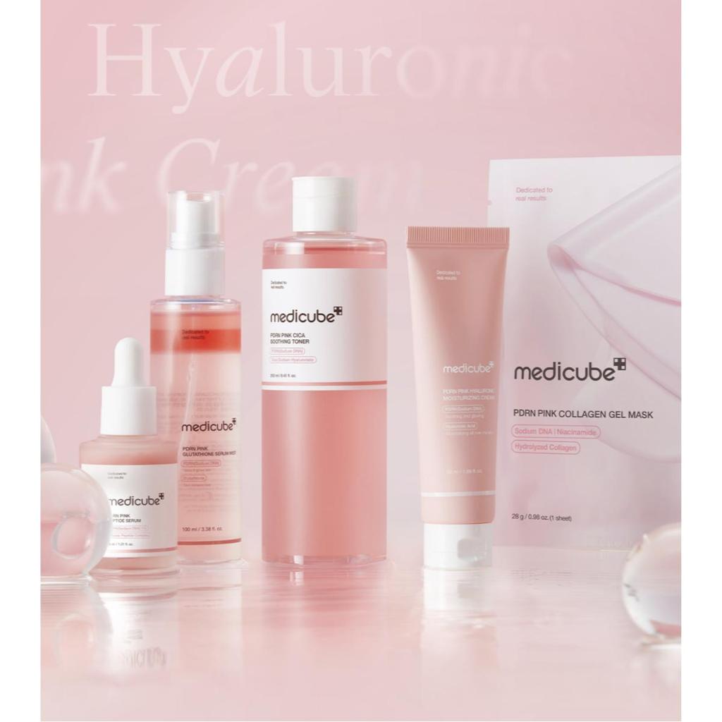 Medicube Crème hydratante hyaluronique rose PDRN 50 ml