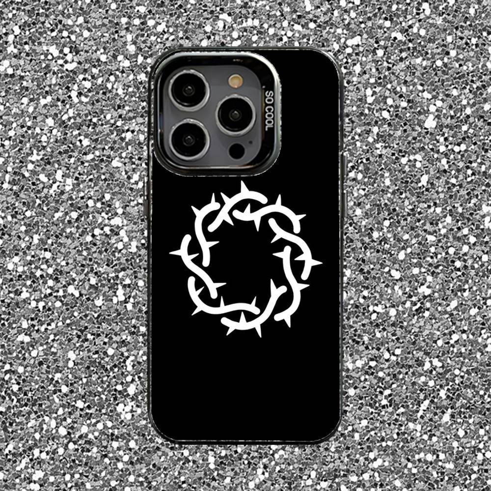 Rock Bad O-Omens Phone Case For iPhone 16,15,14,13,12,11,Pro,XS,Max,Plus,Mini,SE Black Candy Matte Shockproof Cover