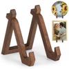 Supporto per Piatto in Legno Robusto per Decorazione della Casa Cavalletti da Esposizione per Mostrare Opere d'Arte Foto e Oggetti Decorativi Uso Quotidiano