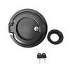 Easy Installation Locking Gas Tanks Door Corrosion Resistant Gas Fuel Door Covers With Security Lock For JLU 2018-2023