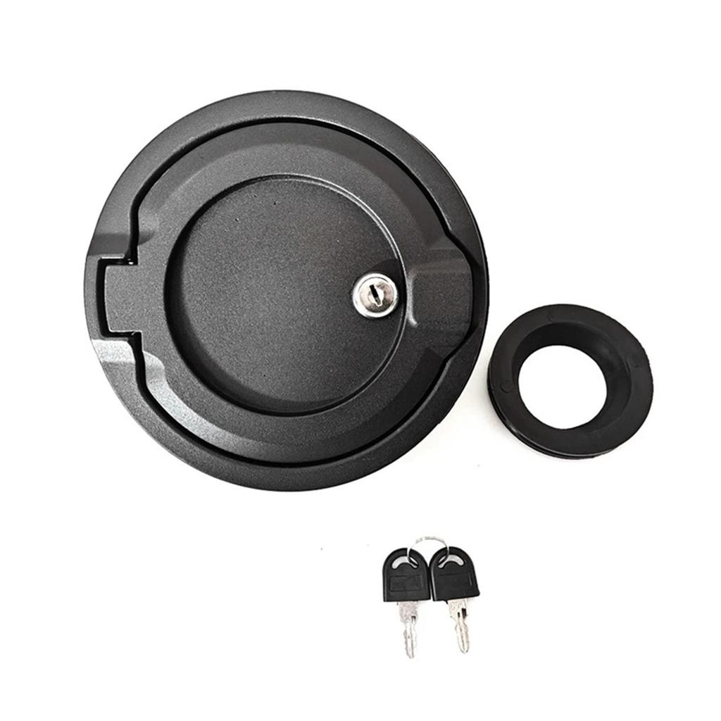 Easy Installation Locking Gas Tanks Door Corrosion Resistant Gas Fuel Door Covers With Security Lock For JLU 2018-2023