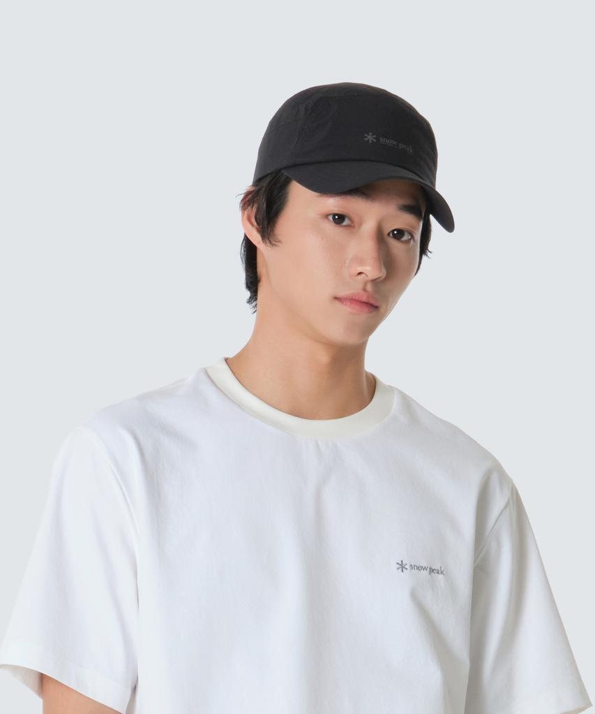 SNOWPEAK APPAREL Lightweight Taslan Contrast Cap (S26Mufcp74) Black