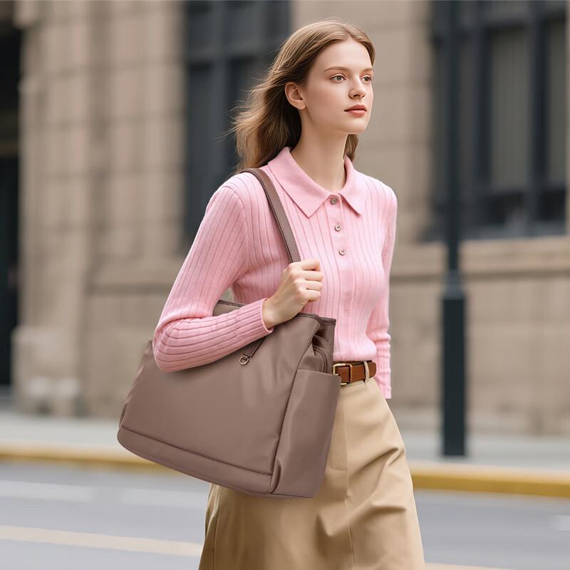 GOLF Shoulder Laptop Bag, Commuter Tote Bag for Women, 14/15.6-Inch Notebook Handbag, Business Large Capacity Briefcase