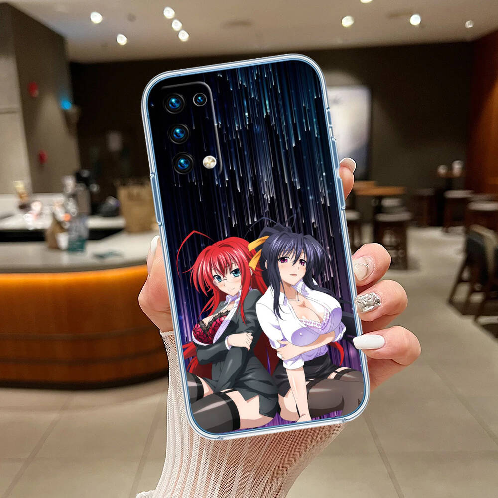 Rias Gremory Case for Motorola G10 G20 G04 E30 E40 E22 E20 E13 E15 G22 G23 G05 G75 G35 G55 E22S E7 G6 G7 G8 G9 Plus Power Play
