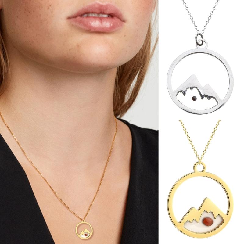 Creativity Mustard  Necklace Stainless Steel Chain Faith Necklace For Women Girl Christian Inspirational Jewelry