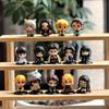 4-15Pcs/Set Demon Slayer Anime Figure Toy-Kimetsu No Yaiba Q Version Tanjiro Nidouzi Inosuke Zenizu Pvd Figurine Model Doll Gift