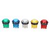 5pcs Arcade Push Buttons Professional LED Illuminated Push Buttons for Game Machine 5V