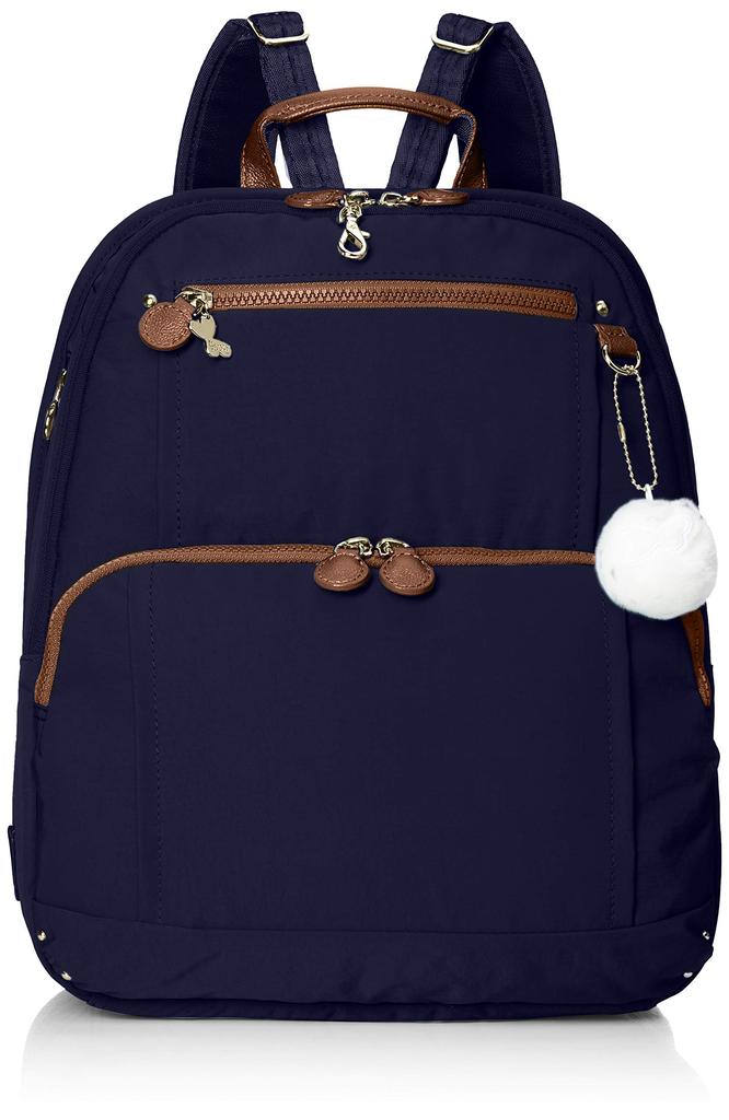 Kanana Project PJ8-3rd Freeway Rucksack, A4-Format, mit Rückentasche, Marineblau, 62102