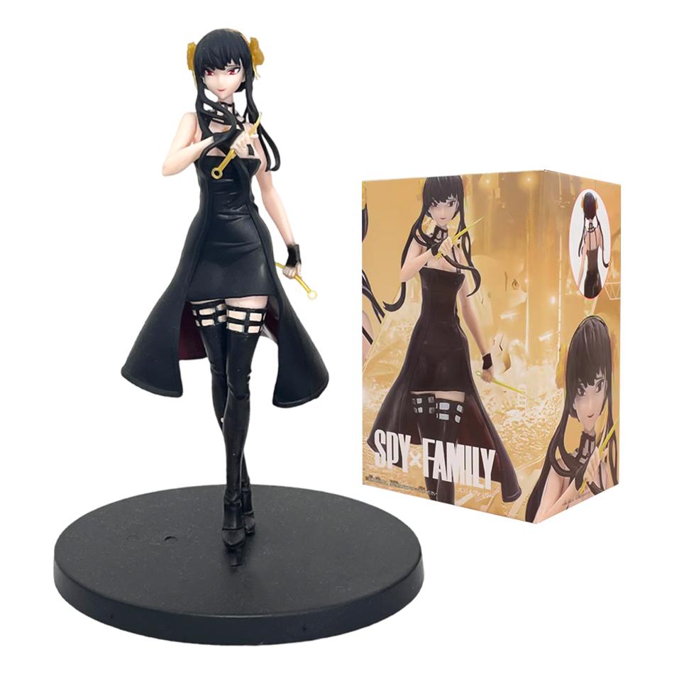 Caldo 16CM SPY×FAMILY Figura Anime Kawai Anya Forger Yor Forger Action Figures Modello da Collezione in Piedi Bambola Giocattolo Disponibile