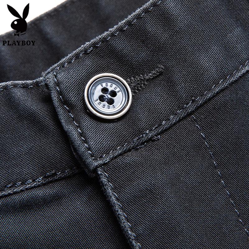 PLAYBOY Men's High-Waist Straight Leg Jeans
