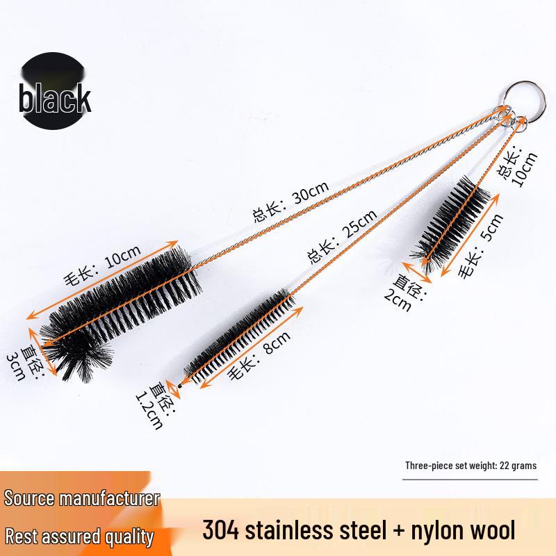 3-in-1 Multifunctional Cup and Straw Cleaning Brush Set