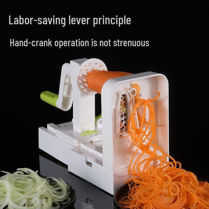 Multifunctional Hand-Crank Vegetable Slicer & Grater for Potatoes