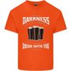 Hello Darkness My Old Friend Funny Guinness Mens Cotton T-Shirt Tee Top