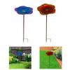 Bird Bath Bowl with Garden Stake Bird Baths for Outdoor Garden Lawn Backyard