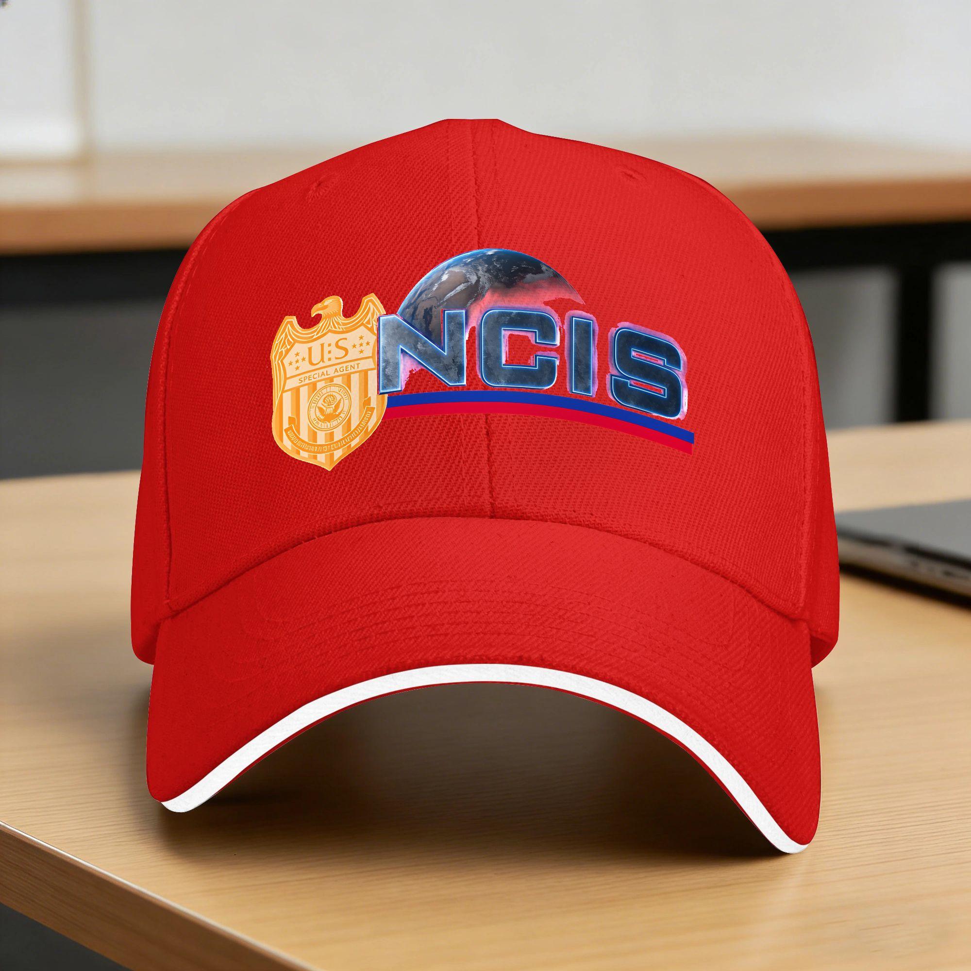 NCIS Naval Criminal Investigative Service  Sun Baseball Cap Summer Unisex Unisex Streetwear Tennis Skate Snapback Cap One Size