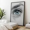 Captivating Look Captivating Look, 50X70 Cm, Gold Aluminum Frame, 230 Gsm Matte Paper