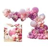 Balloon Garland Arch Kit Pink Decorative Party Balloons for Birthday Party Graduation Ceremony Wedding Anniversary