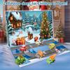 Cars Advent Calendar 2025 Construction Cars Set Xmas Countdown Calendar Holiday Countdown Calendar Gift for Kids Boys