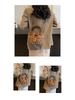 Luxury Suede Tote & Bucket Bag: Stylish Mother-Child Shoulder/Crossbody with Ruched Design