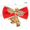 10pcs Christmas Tree Bows Variety of Styles for Festive Decor