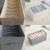 Oxford Cloth Storage Bin With Dividers For Closet And Bedroom Organization