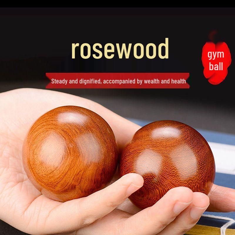 

Палисандровый шар для развития ловкости пальцев для фитнеса и упражнений для рук пожилых людей