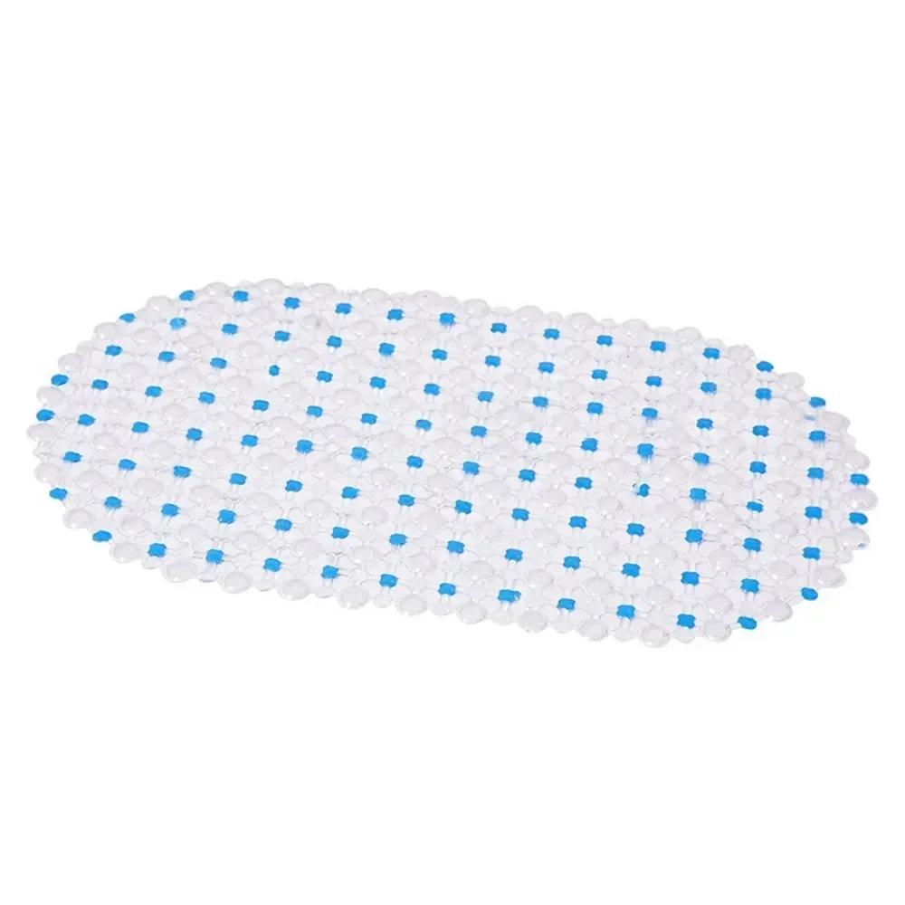 New Non-slip PVC Anti-skid Bath Mats Soft Shower Mat Massage Mat with Suction Cup Non-slip Bathtu Bath Mat Bathroom Accessories