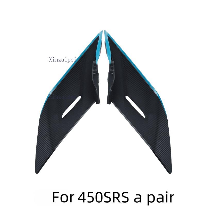 FOR CFMOTO 450SR 450SRS Moto Accesorios Side Downforce Naked Spoilers Fixed Winglet Fairing Wings Deflectors Motorcycle Parts