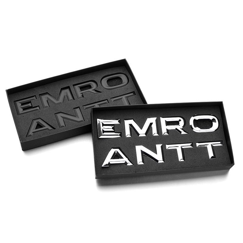 Teramont Custom Engine Hood Lettering Car Sticker